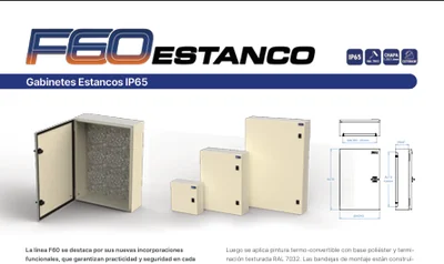 F60 Estanco — Gabinetes estancos IP65