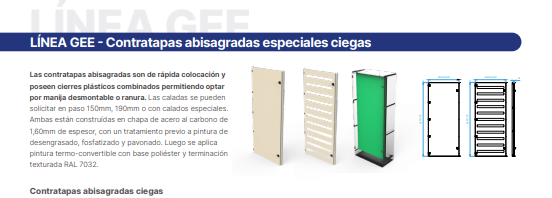 GEE — Accesorios